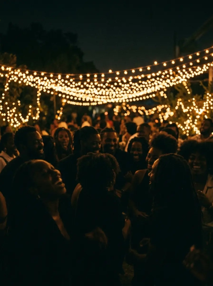 Crowd at the grounds