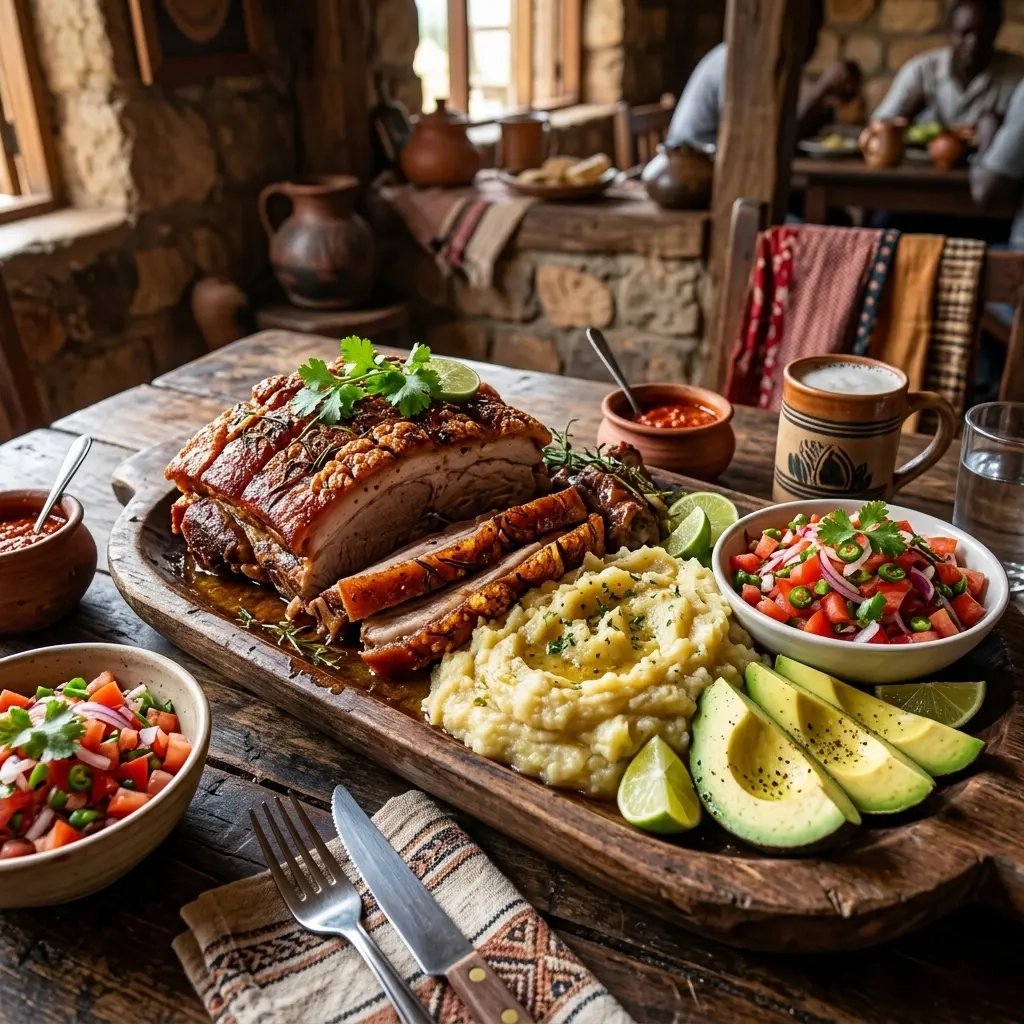 Roasted Pork Platter